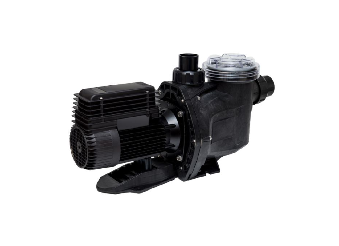 AstralPool E 140 Compact energy-efficient single-speed pool pump with a pump housing and motor for residential pools