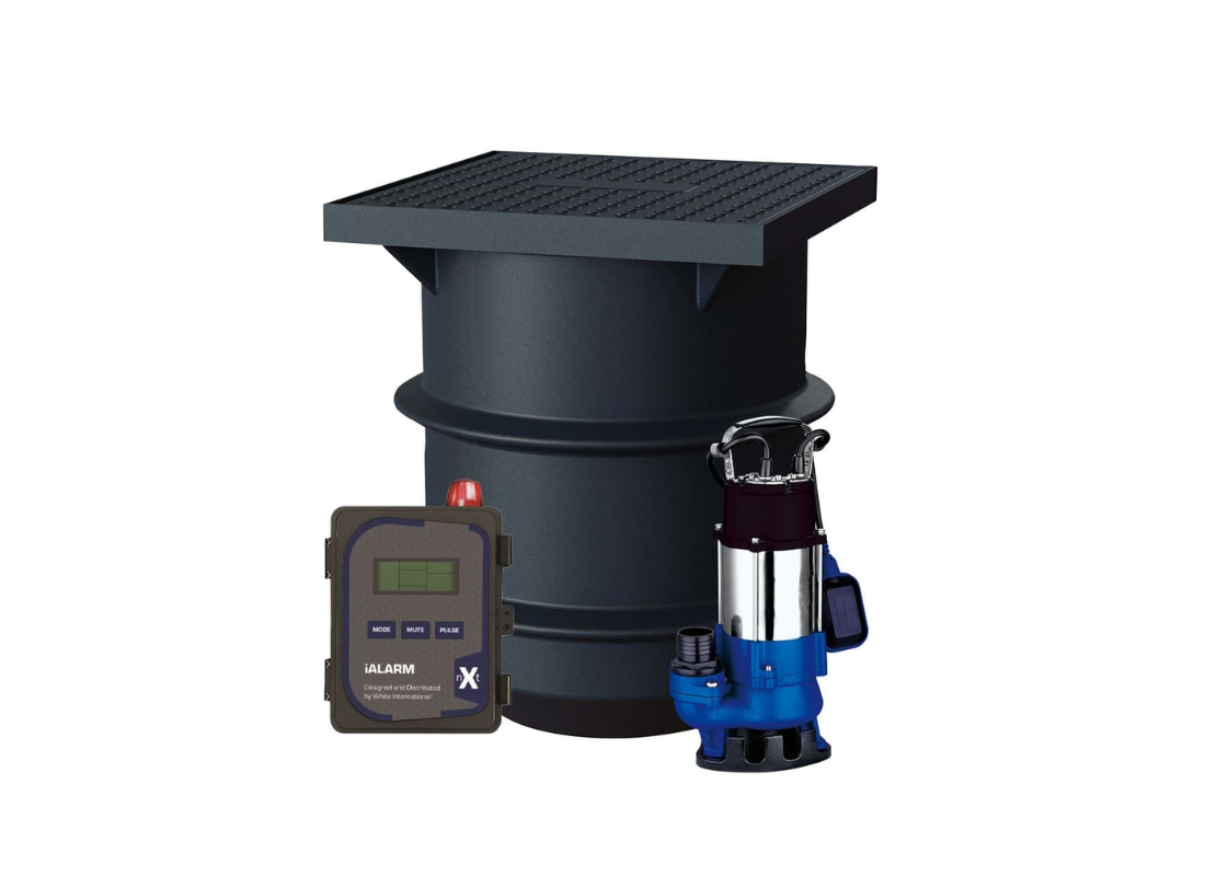 Bianco 250L Stormwater Pump Pit with Vortex Pump | Online Store