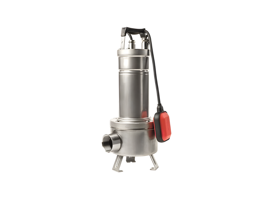 DAB Vortex FEKA VS 1000MA stainless steel submersible drainage pump with vortex impeller for water removal and drainage.