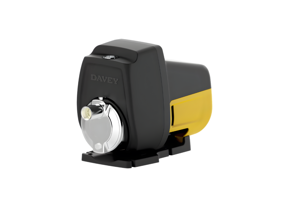 Davey EvoDrive ED60-09G stainless steel variable speed constant pressure pump with digital controls and compact design.