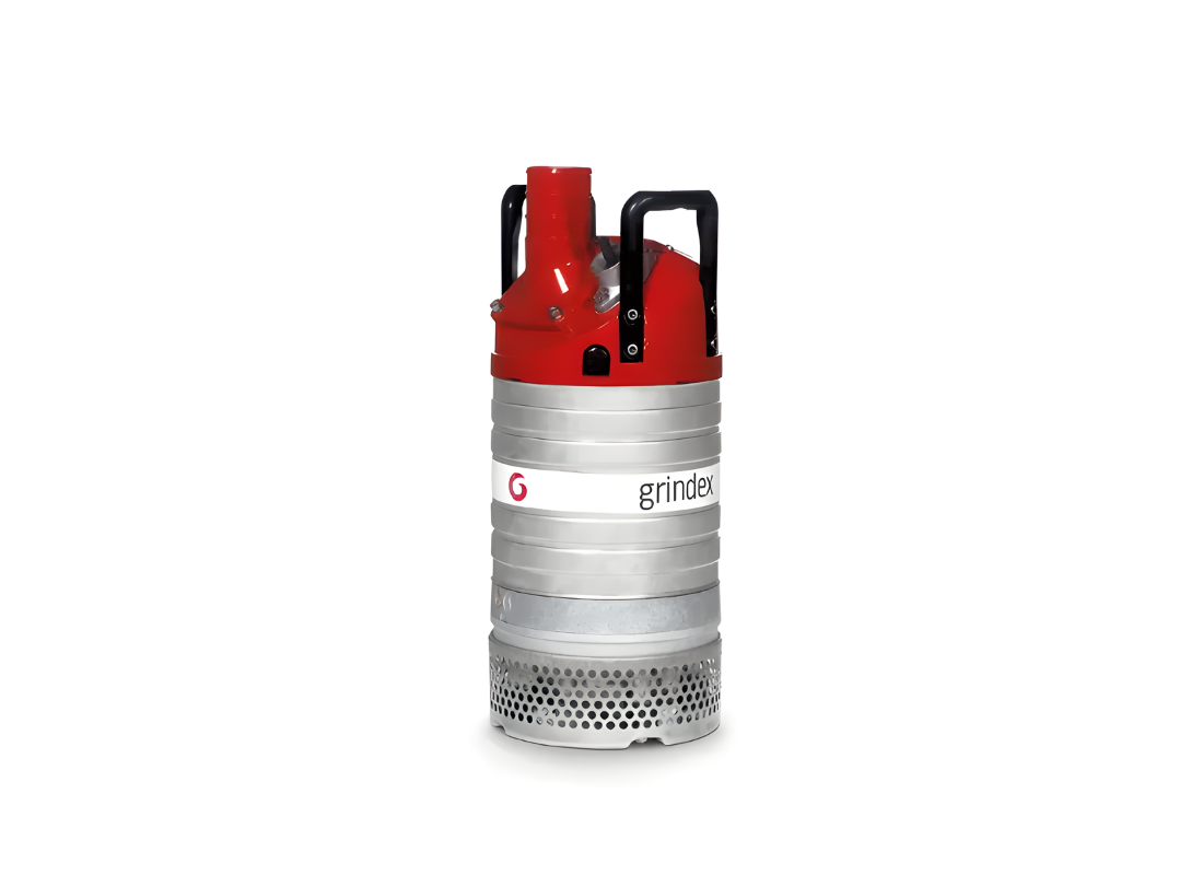 Grindex Master N-3 submersible drainage pump with semi-open impeller for normal pressure drainage applications.
