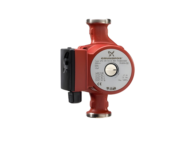 Grundfos UPS 20-60N Stainless Steel Hot Water Circulator Pump with Three Speed Settings