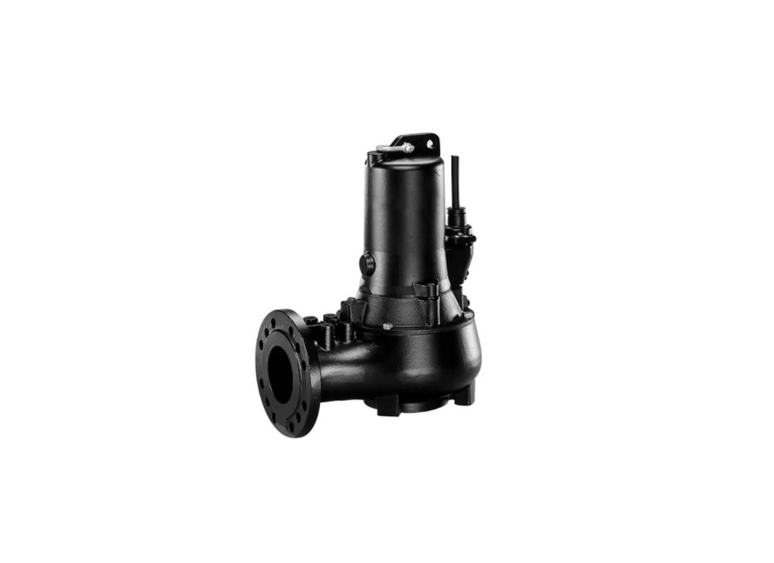 Jung Pumpen Multifree 10/2 AW1 submersible sewage wastewater pump with vortex impeller in operation
