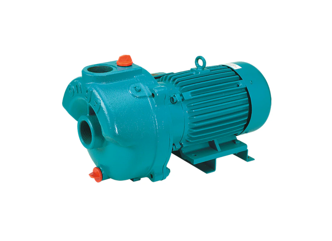 Onga 184 Hi-Flo heavy-duty cast iron centrifugal irrigation pump with Hi-Flo impeller for efficient water transfer.