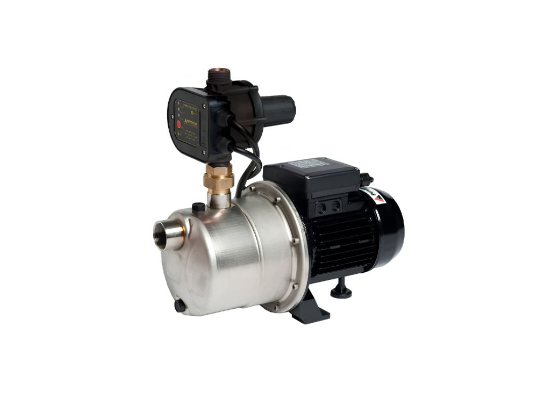 Pumpmaster CTJX120PC stainless steel jet pressure pump with high-performance design and stainless steel impeller for efficient water flow.