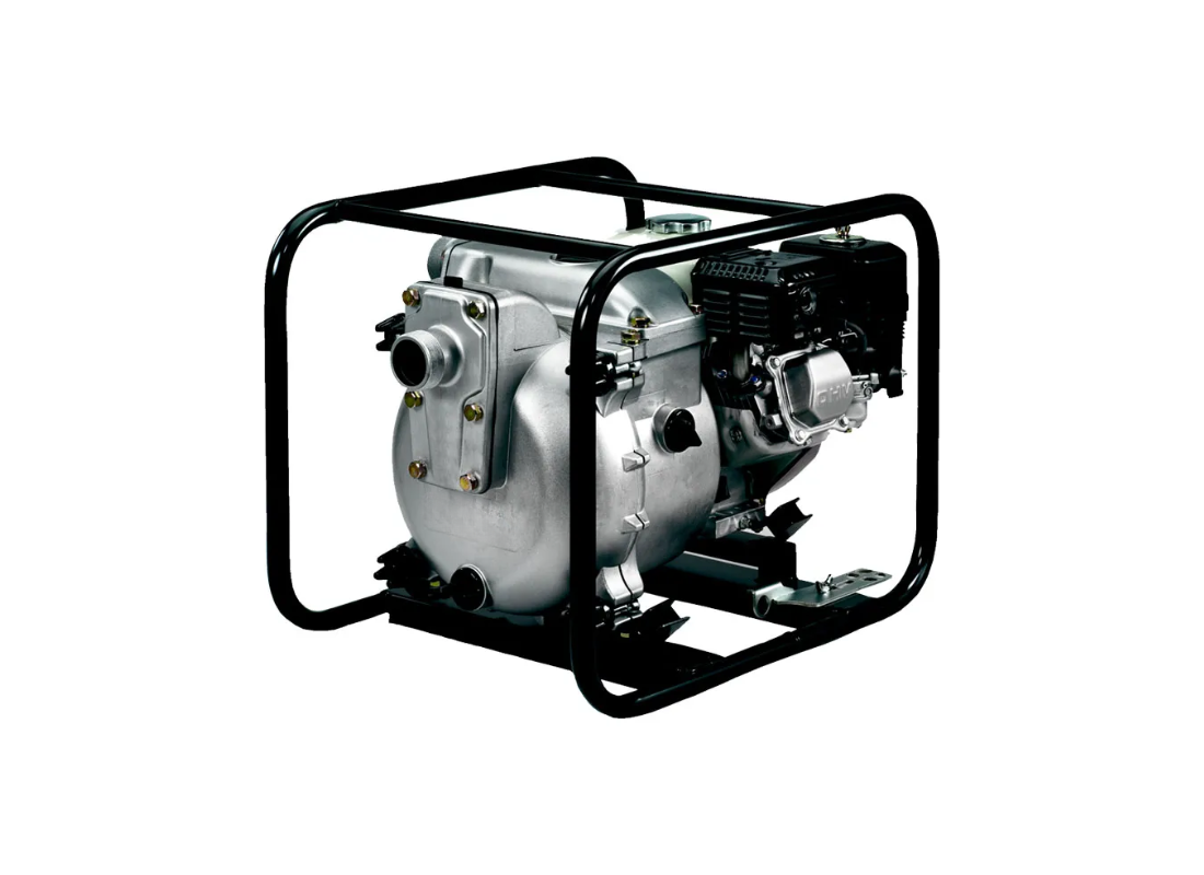 Pumpmaster Trashmate KTH50X single-stage trash pump with Honda GX160 engine for heavy-duty waste water and debris removal.