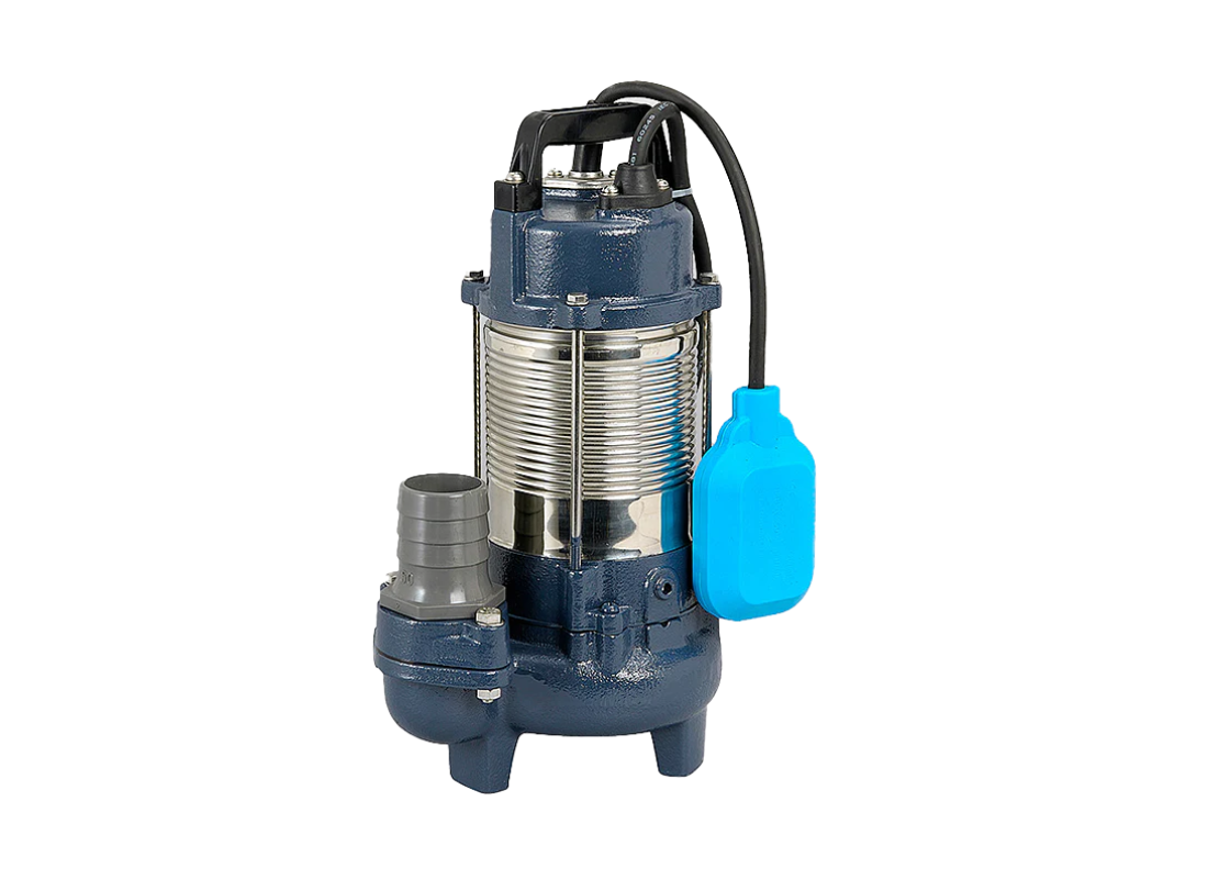 Sta-Rite CSM240VF cast iron submersible drainage pump with vortex impeller for efficient water removal and drainage applications.
