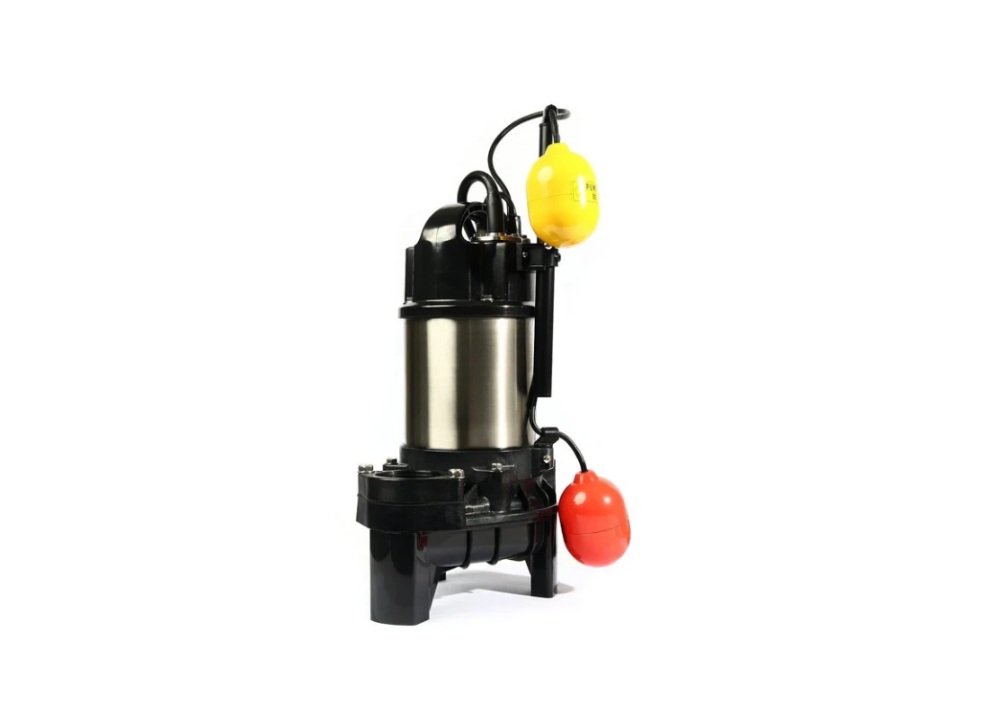 Tsurumi 50PUA2.75S stainless steel submersible wastewater pump with vortex impeller, designed for efficient sewage and water transfer.