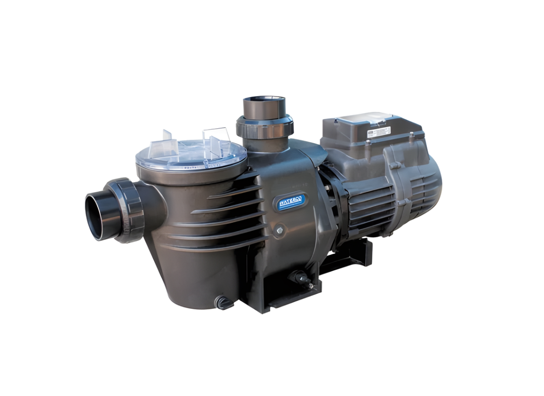 Waterco Hydrostorm 150 single speed pool pump with a compact design, suitable for entry-level swimming pool circulation.
