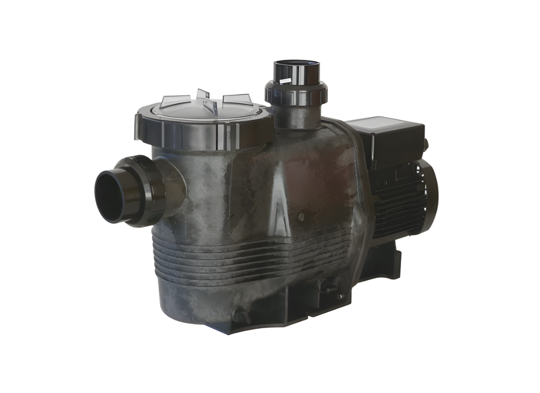 Waterco Hydrostorm Plus 300 single-speed high-performance pool pump with durable motor and compact design for efficient pool circulation