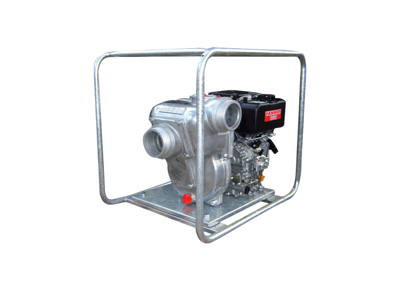 Aussie Pumps Brigade Boss QP402SX/L100E Aluminium 10HP Water Transfer Pump with Yanmar L100E Diesel Engine