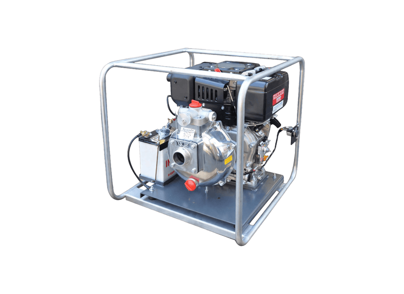 Aussie Pumps Fire Captain Plus QP205SL/L70ESOL Aluminium 7HP Firefighting Pump with Yanmar L70ESOL Diesel Engine