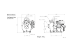 Aussie Pumps Fire Captain Plus QP205SLGX200ENF Aluminium 6.5HP Base Mount Fire Pump with Honda Petrol Engine