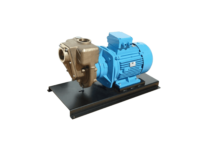 Aussie Pumps GMP G3TMK-A/B11KW High-Head Nial Bronze Three Phase Marine Transfer Pump with Open Impeller