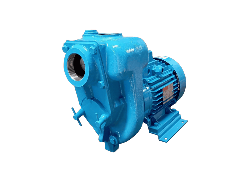 Aussie Pumps GMP GB1.5KQA/ST1PS2 Cast Iron 0.75kW Single Phase Series 2 Semi-Trash Pump with Open Impeller