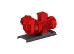 Aussie Pumps GMP GB3XR-A ATEX 4KW Flameproof Three Phase 3" Ports Diesel Transfer Pump with Open Impeller