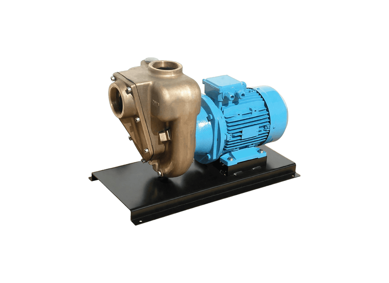 Aussie Pumps GMP GB3XR-A/B 5.5KW Nial Bronze 3" Ports Three Phase Marine Transfer Pump with Open Impeller
