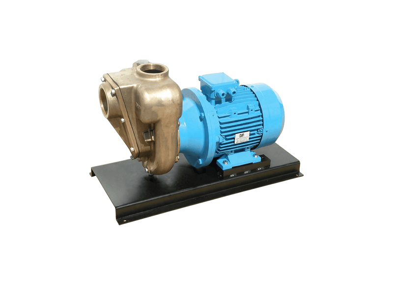 Aussie Pumps GMP GB3XR-A/B 7.5KW Nial Bronze 3" Ports Three Phase Marine Transfer Pump with Open Impeller