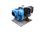Aussie Pumps GMP GB3XR-A/ST/L100ENF Cast Iron 10HP Base Mount Semi-Trash Pump with Yanmar Diesel Engine