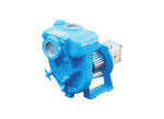 Aussie Pumps GMP GB4KQ-A/ST HYD High-Power Cast Iron 4" Ports Hydraulic Semi-Trash Pump with Open Impeller