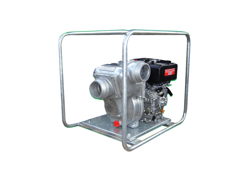 Aussie Pumps Industrial QP402/L70E Aluminium 7HP Gusher Pump with Yanmar L70E Diesel Engine