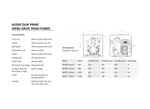 Aussie Pumps Mine Boss QP300T/L48E Aluminium 4.8HP Trash Pump with Yanmar L48E Diesel Engine