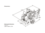 Aussie Pumps MQ600TD MQ600TD/80 Cast Iron 80HP Trailer Mount Trash Pump with Deutz Diesel Engine