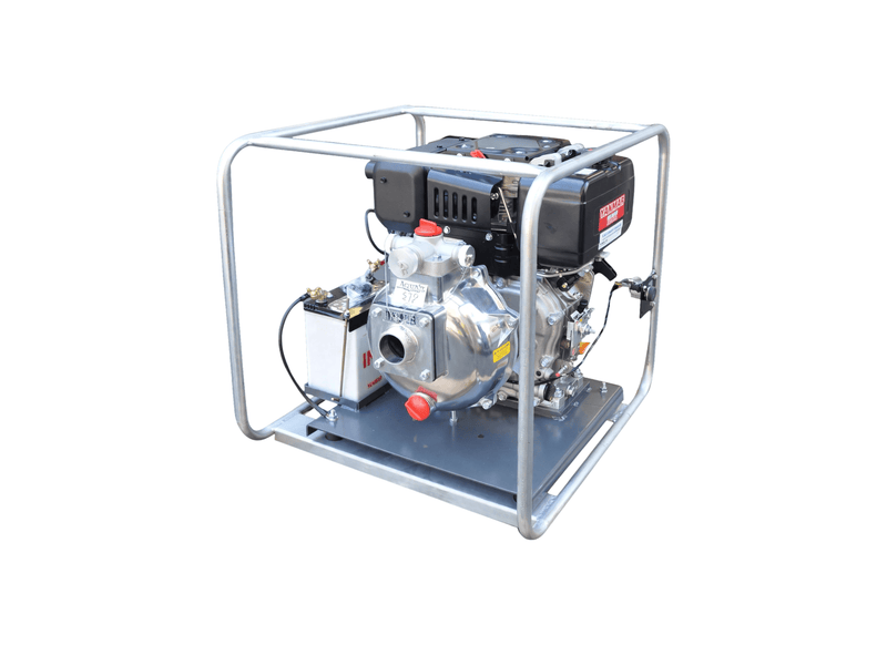 Aussie Pumps Mr T QPT305SLT/L100M Aluminium 10HP Twin Impeller Firefighting Pump with Yanmar L100M Diesel Engine