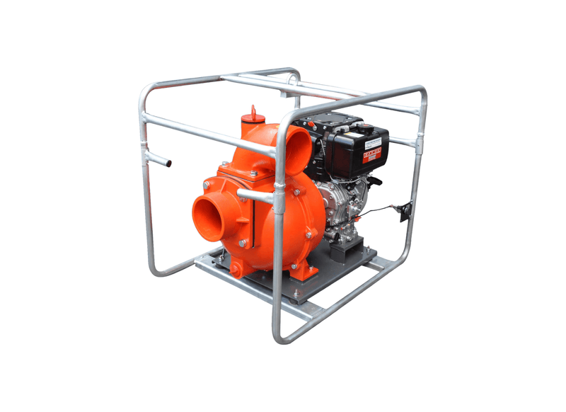 Aussie Pumps QP209/L70E/S Aluminium 7HP Gusher Pump with Yanmar L70E Diesel Engine