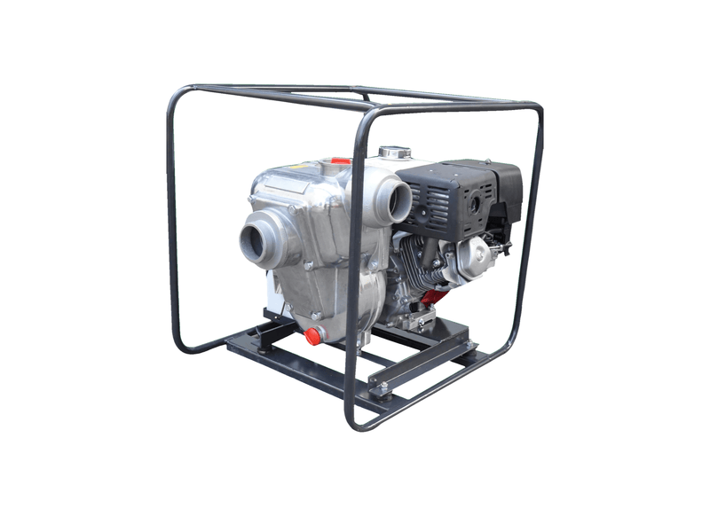 Aussie Pumps QP310/GX390E Aluminium 13HP Gusher Pump with Honda GX390E Petrol Electric Start Engine