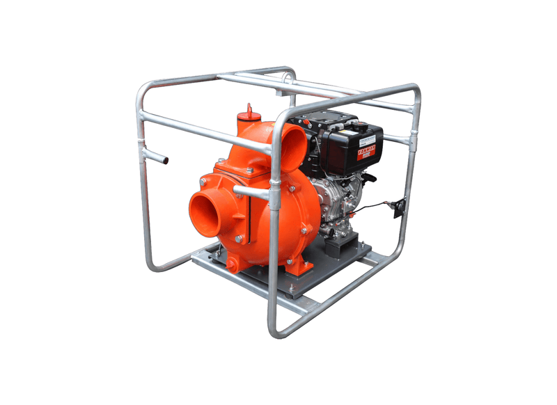 Aussie Pumps QP602/L100E Aluminium 10HP Gusher Pump with Yanmar L100E Diesel Engine