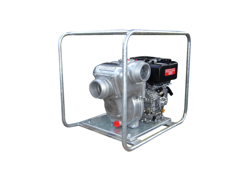 Aussie Pumps QP602/L100EL Aluminium 10HP Gusher Pump with Yanmar L100EL Diesel Engine