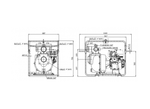 Aussie Pumps QPT405SLT/GX390EL Aluminium 13HP Twin Impeller Firefighting Pump with Honda GX390EL Petrol Engine