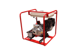 Aussie Pumps QPT405SLT/GX390EL Aluminium 13HP Twin Impeller Firefighting Pump with Honda GX390EL Petrol Engine