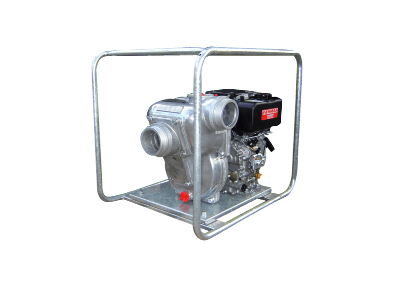 Aussie Pumps Quik Prime QP402/L70 Aluminium 7HP Gusher Pump with Yanmar L70 Diesel Engine