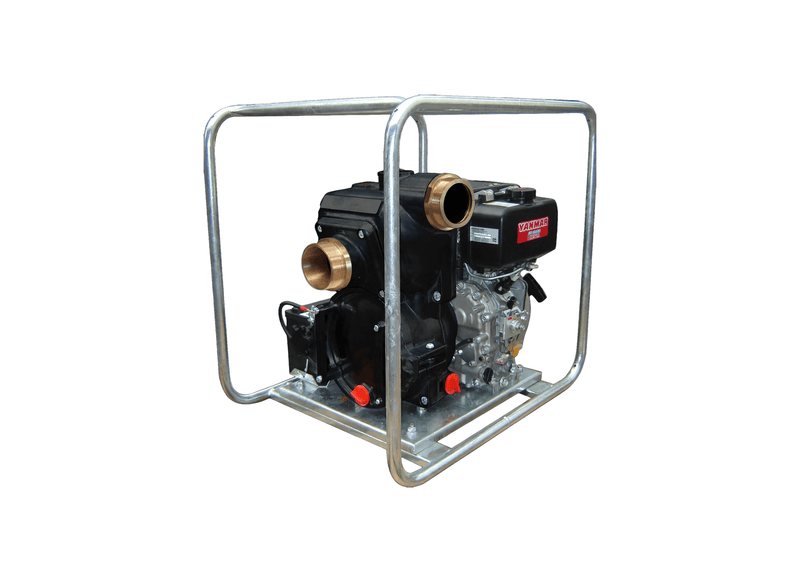 Aussie Pumps Quik Prime Skipper QP301TED/L100E Aluminium 10HP Marine Transfer Pump with Yanmar Diesel Engine