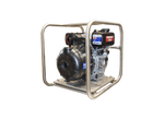 Aussie Pumps RSE2BRV/L48 Polyester High-Flow Chemical Transfer Pump with Yanmar Diesel Recoil Start Engine