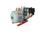 Aussie Pumps RSPRY2BRV/GX200 Polypropylene Chemical Transfer Pump with Honda Petrol Recoil Start Engine