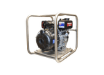 Aussie Pumps Seamaster RSE2BUB/L48E Polyester 2" Ports Marine Transfer Pump with Yanmar Diesel Electric Start Engine