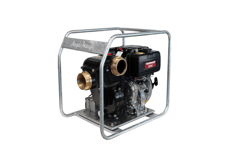 Aussie Pumps Skipper QP205SED/L48E Aluminium 4.8HP Marine Transfer Pump with Yanmar Diesel Engine