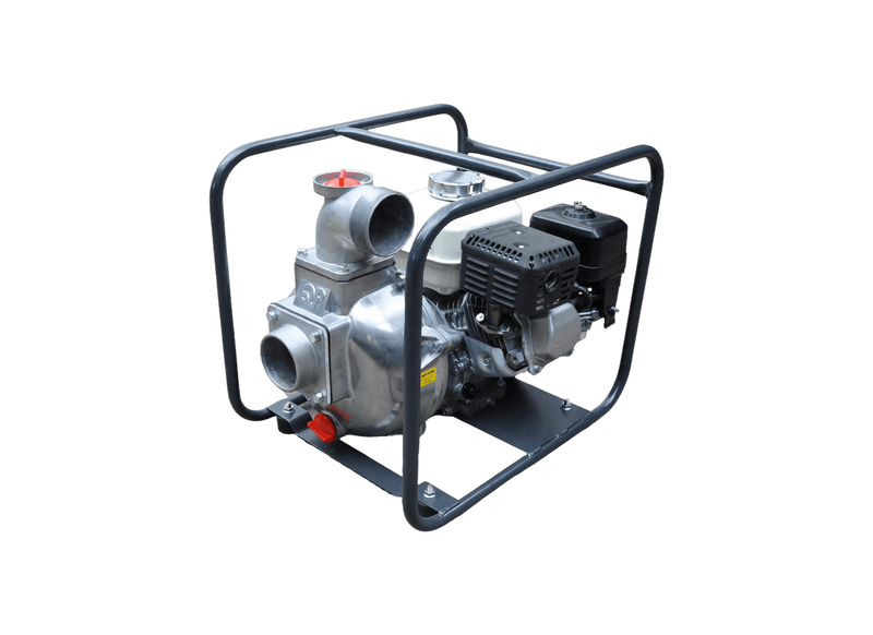 Aussie Pumps Viton Master QP303/GX160VIT Aluminium 5.5HP Trailer Mount Chemical Transfer Pump with Honda Petrol Engine