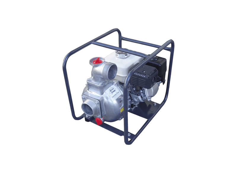 Aussie Pumps Viton Master QP303/GX200VIT Aluminium 6.5HP Trailer Mount Chemical Transfer Pump with Honda Petrol Engine