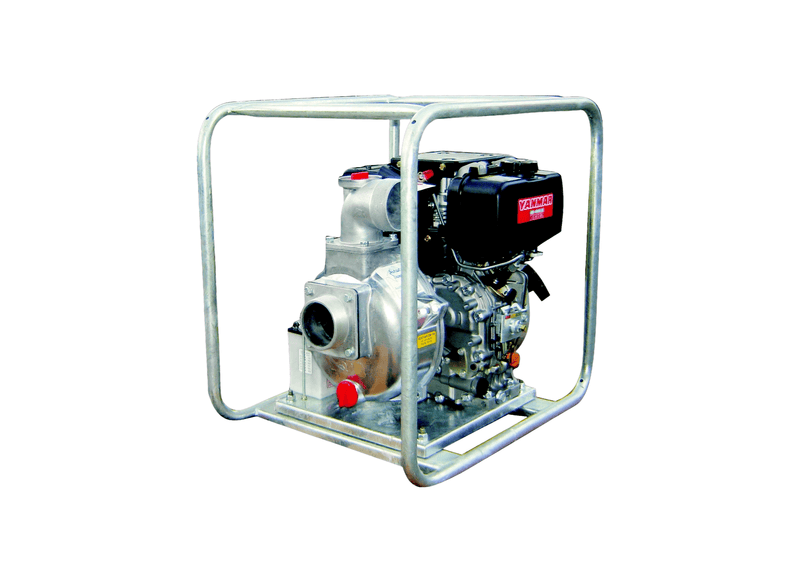 Aussie Pumps Viton Master QP303/L48EVIT Aluminium Trailer Mount E-Stop Chemical Transfer Pump with Yanmar Diesel Engine