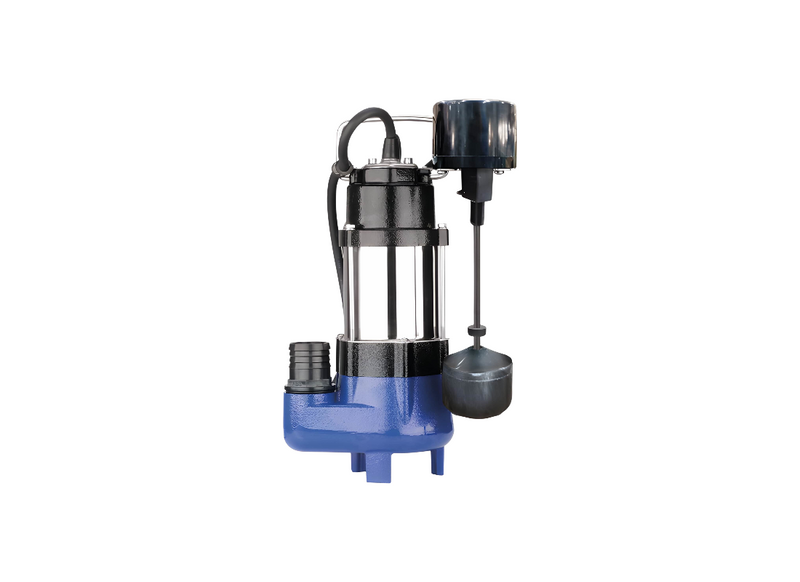 Bianco B25VAS2-FF Cast Iron Compact Submersible Drainage Pump for Ditches with Semi-Open Impeller