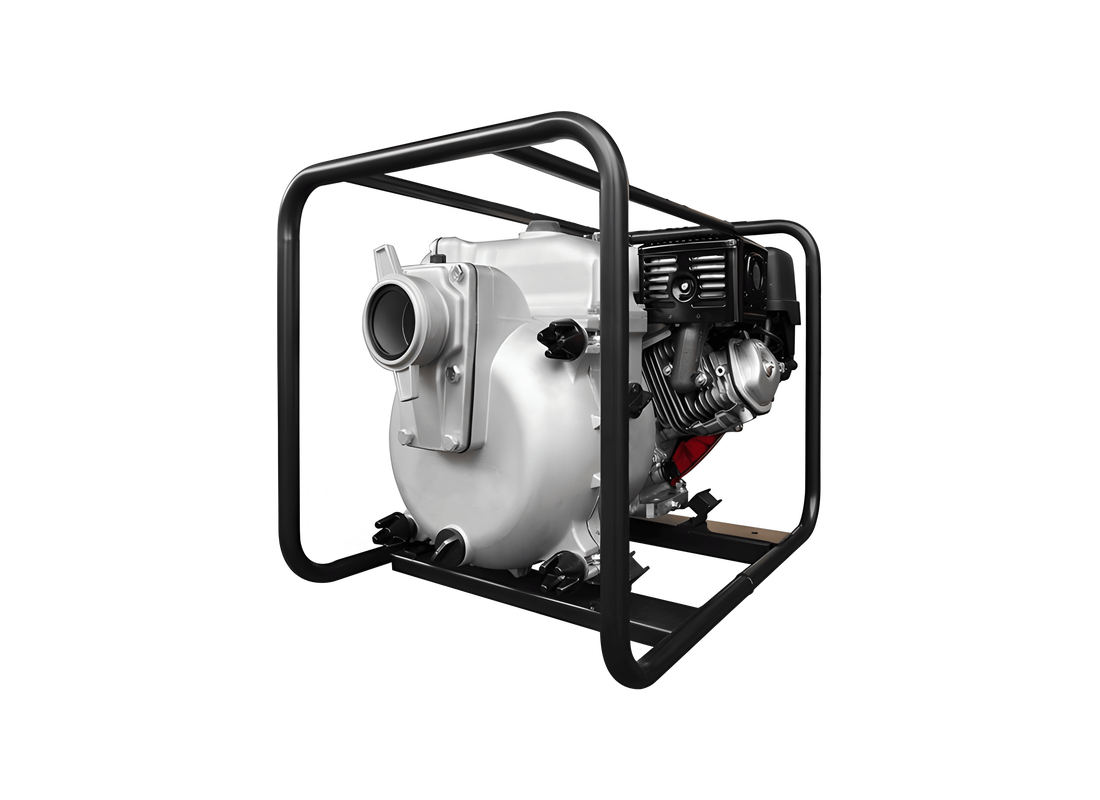 Bianco MH30T-2 cast iron self-priming firefighting trash pump with Honda GX270 petrol engine for water transfer and emergency use