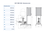 Calpeda BS1F 1MXH 1606 Three Phase 4kW Fixed Speed Single Pump Multistage Booster System