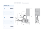 Calpeda BS1F 1MXH 2001 Three Phase 1.8kW Fixed Speed Single Pump Multistage Booster System