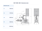 Calpeda BS1F 1MXH 2005 Three Phase 5.5kW Fixed Speed Single Pump Multistage Booster System