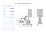 Calpeda BS1F 1MXH 3203 Three Phase 5.5kW Fixed Speed Single Pump Multistage Booster System