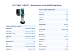Calpeda BS1V 1MXV 32-506-ITT Three Phase 1.5kW Variable Speed Single Pump Booster Set with I-MAT Converter